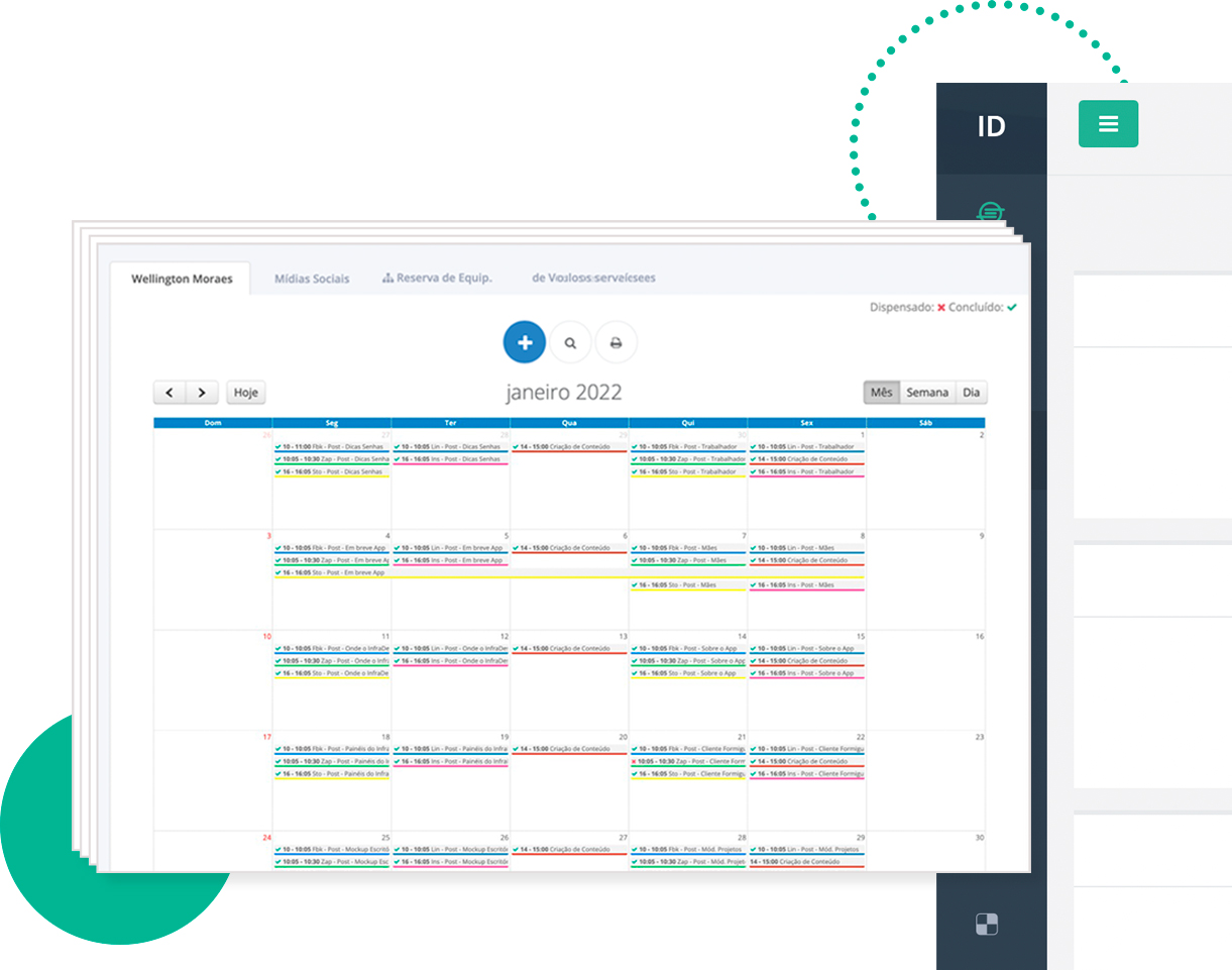 Agenda e Calendário